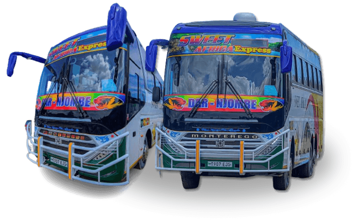 Mabasi kwenye njia maarufu